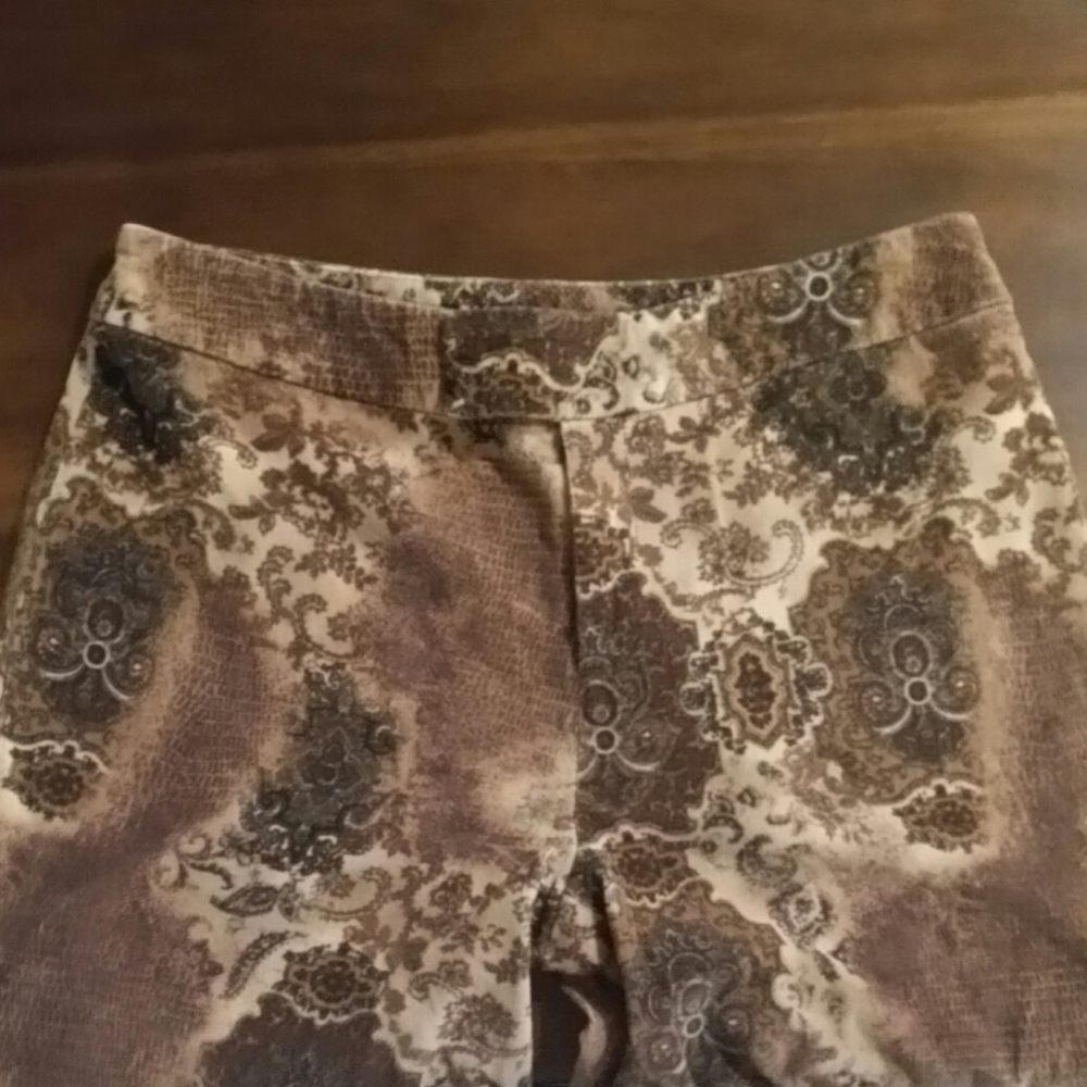 Brown Mod design Dana Buchman Pants size 8